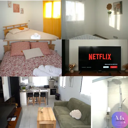 Trio Home,3 Chambres, Parking Prive Gratuit, Wifi Debit, 10min La Rochelle,15min Ile De Re *